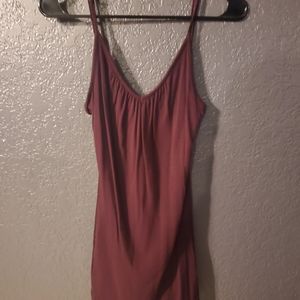 Purple v-neck camisole